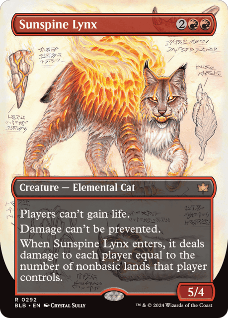 Sunspine Lynx (292) — Bloomburrow