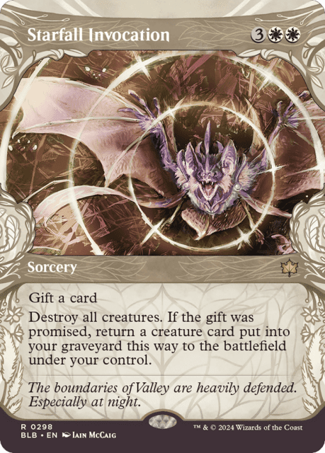 Starfall Invocation (298) — Bloomburrow