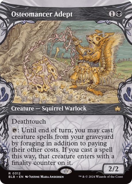 Osteomancer Adept (312) — Bloomburrow