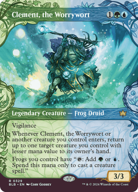 Clement, the Worrywort (329) — Bloomburrow