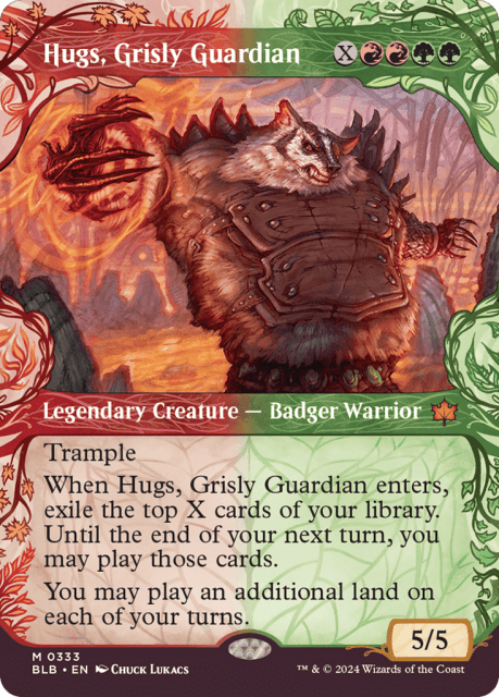 Hugs, Grisly Guardian (333) — Bloomburrow