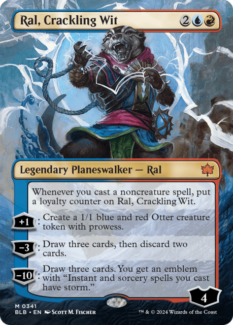 Ral, Crackling Wit (341) — Bloomburrow