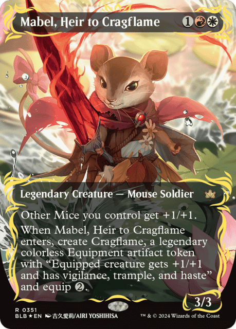 Mabel, Heir to Cragflame (351) — Bloomburrow