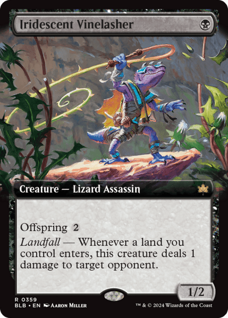 Iridescent Vinelasher (359) — Bloomburrow