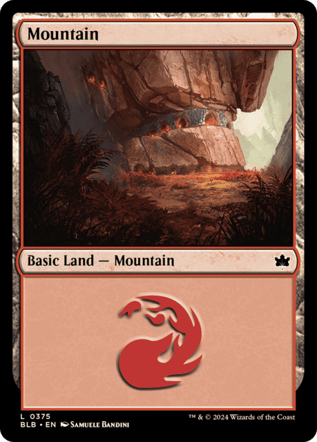 Mountain (375) — Bloomburrow
