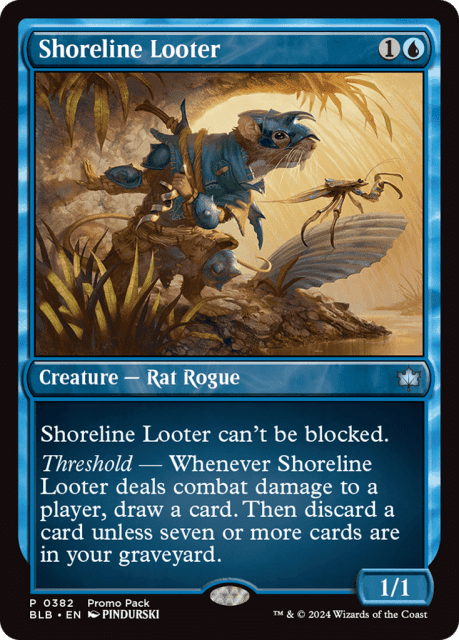 Shoreline Looter (382) — Bloomburrow