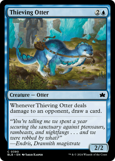 Thieving Otter (390) — Bloomburrow