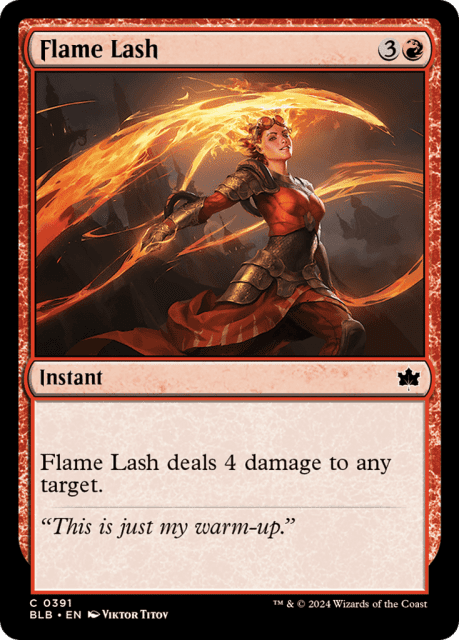 Flame Lash (391) — Bloomburrow
