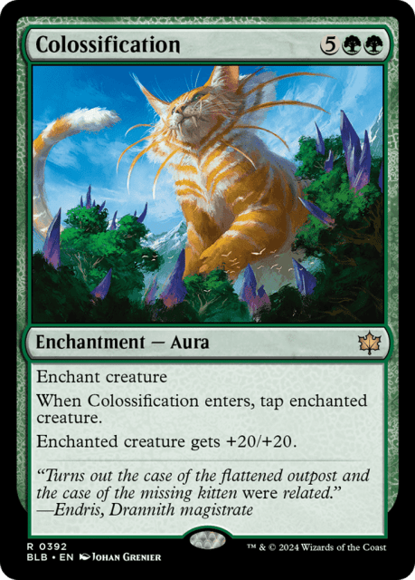 Colossification (392) — Bloomburrow