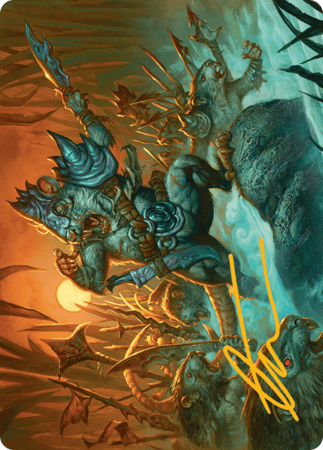 Persistent Marshstalker (14) — Bloomburrow Art Series