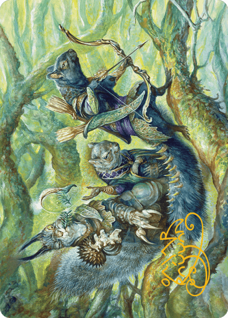 The Odd Acorn Gang (32) — Bloomburrow Art Series