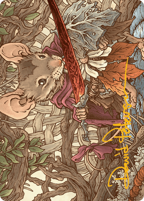 Mabel, Heir to Cragflame (45) — Bloomburrow Art Series