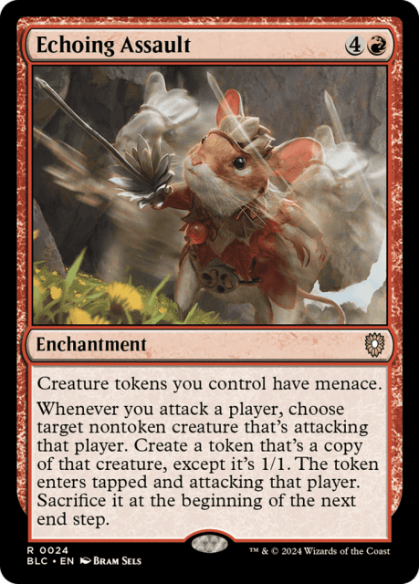 Echoing Assault (24) — Bloomburrow Commander
