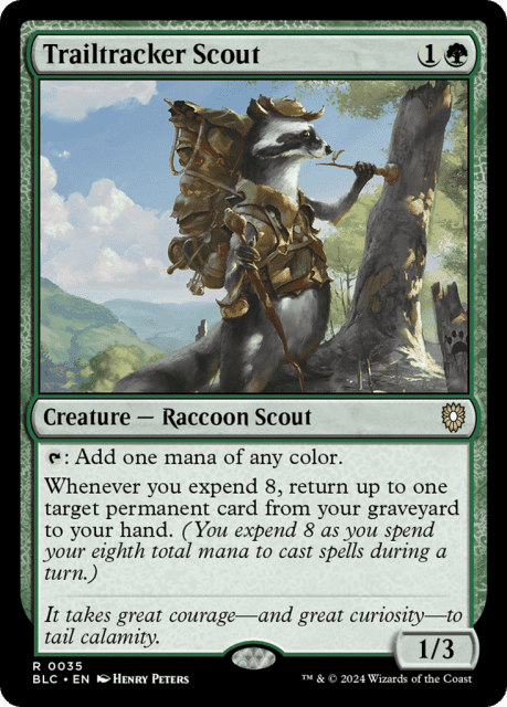 Trailtracker Scout (35) — Bloomburrow Commander