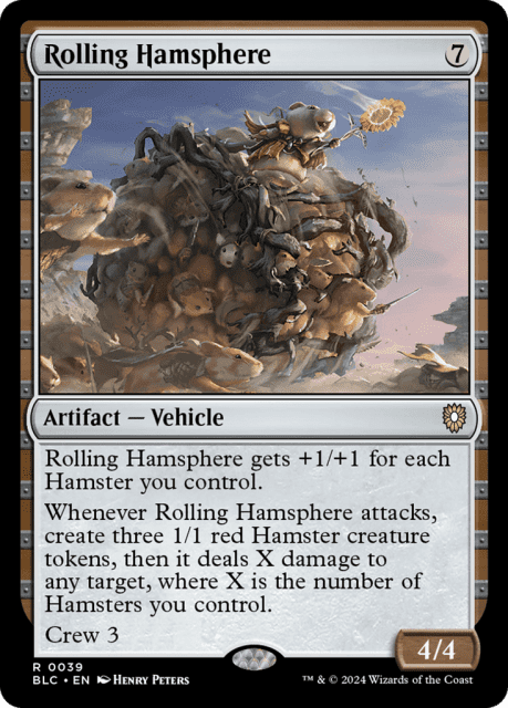 Rolling Hamsphere (39) — Bloomburrow Commander