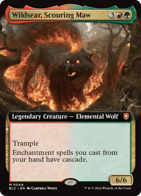 Wildsear, Scouring Maw (44) — Bloomburrow Commander