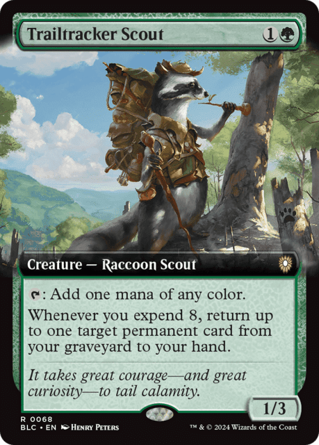 Trailtracker Scout (68) — Bloomburrow Commander