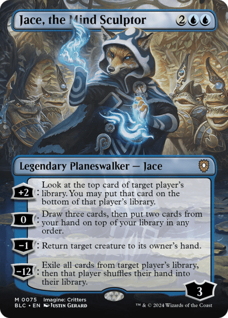 Jace, the Mind Sculptor (75) — Bloomburrow Commander