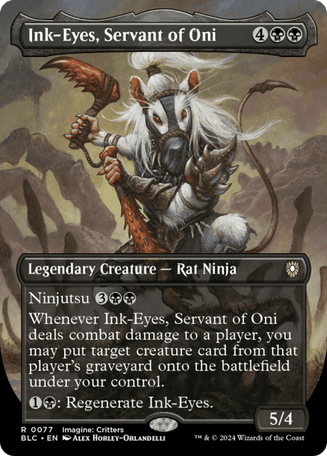 Ink-Eyes, Servant of Oni (77) — Bloomburrow Commander