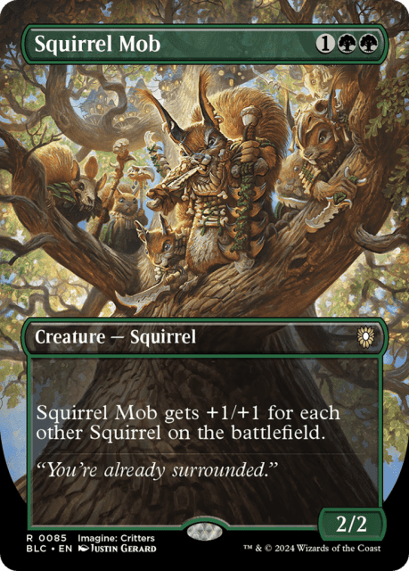 Squirrel Mob (85) — Bloomburrow Commander