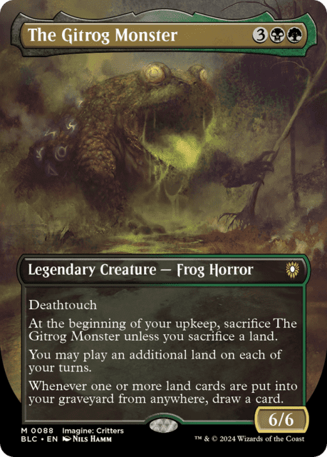 The Gitrog Monster (88) — Bloomburrow Commander