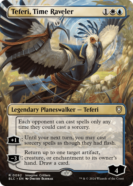 Teferi, Time Raveler (92) — Bloomburrow Commander