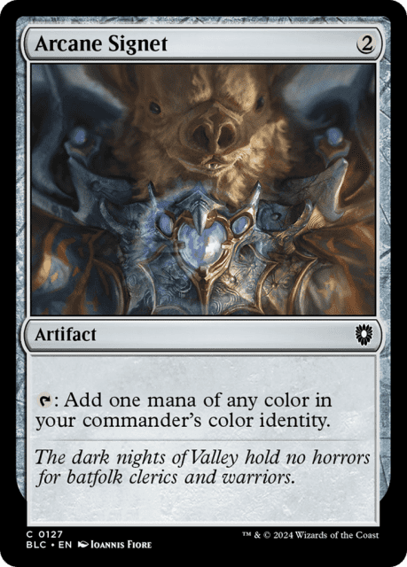 Arcane Signet (127) — Bloomburrow Commander