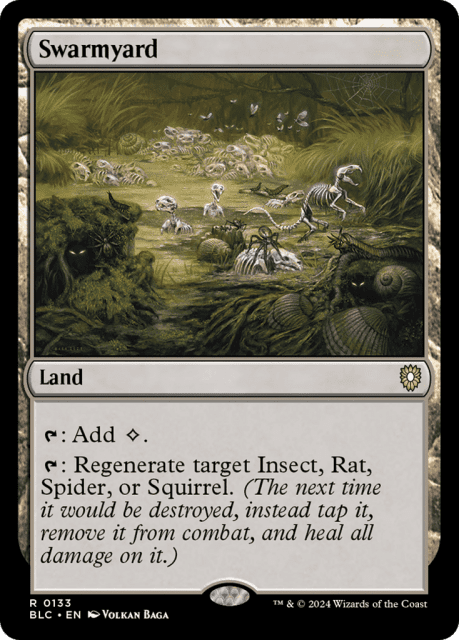 Swarmyard (133) — Bloomburrow Commander