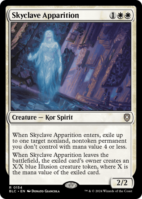 Skyclave Apparition (154) — Bloomburrow Commander