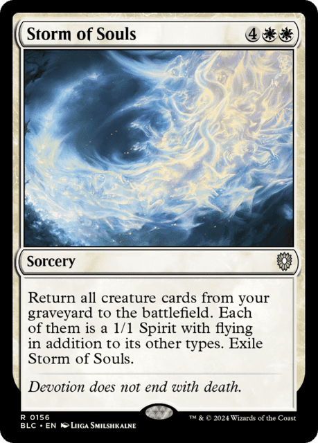 Storm of Souls (156) — Bloomburrow Commander
