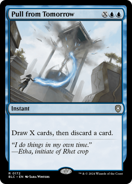 Pull from Tomorrow (172) — Bloomburrow Commander