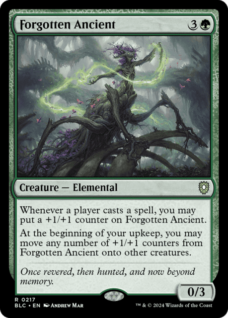 Forgotten Ancient (217) — Bloomburrow Commander