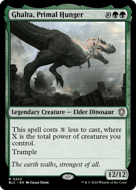 Ghalta, Primal Hunger (220) — Bloomburrow Commander