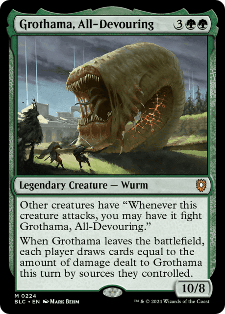 Grothama, All-Devouring (224) — Bloomburrow Commander