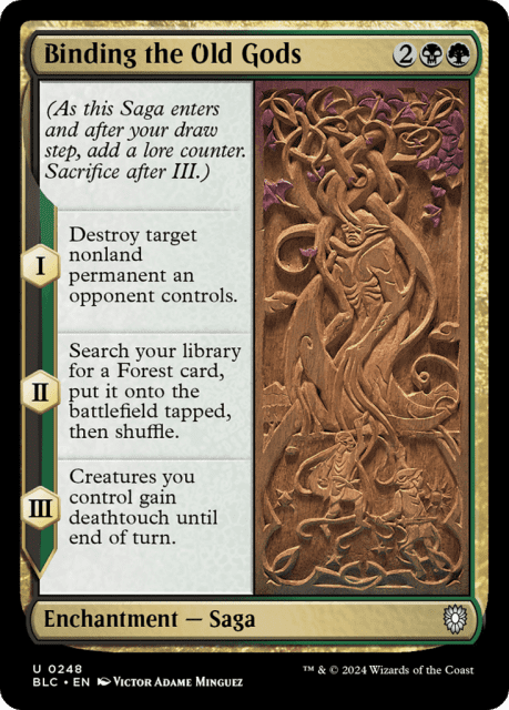 Binding the Old Gods (248) — Bloomburrow Commander