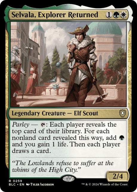 Selvala, Explorer Returned (259) — Bloomburrow Commander