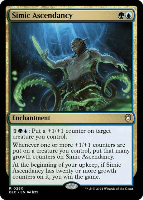 Simic Ascendancy (260) — Bloomburrow Commander