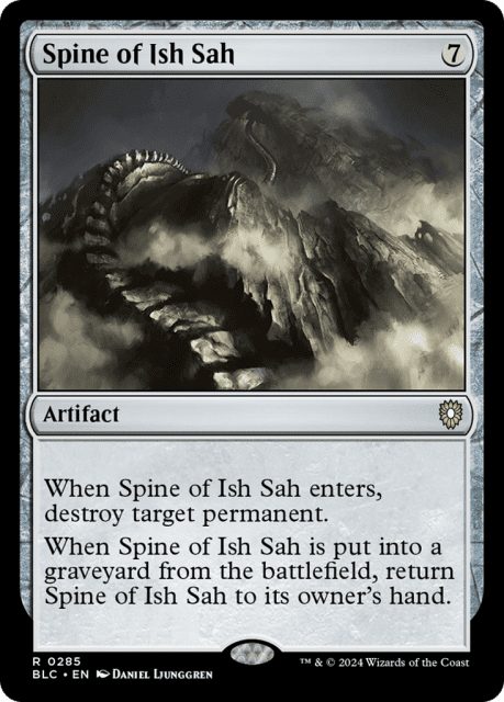 Spine of Ish Sah (285) — Bloomburrow Commander