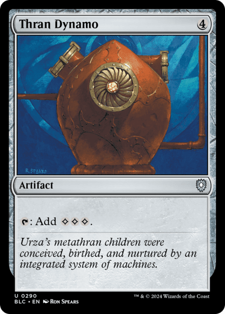 Thran Dynamo (290) — Bloomburrow Commander