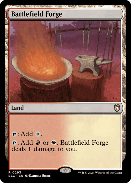 Battlefield Forge (293) — Bloomburrow Commander