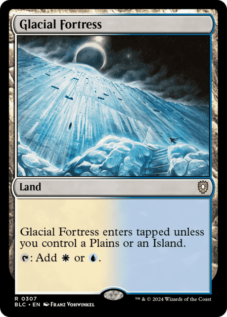 Glacial Fortress (307) — Bloomburrow Commander