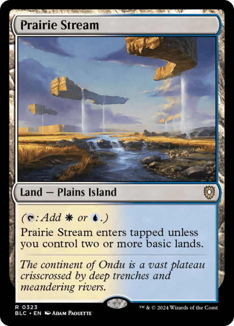 Prairie Stream (323) — Bloomburrow Commander
