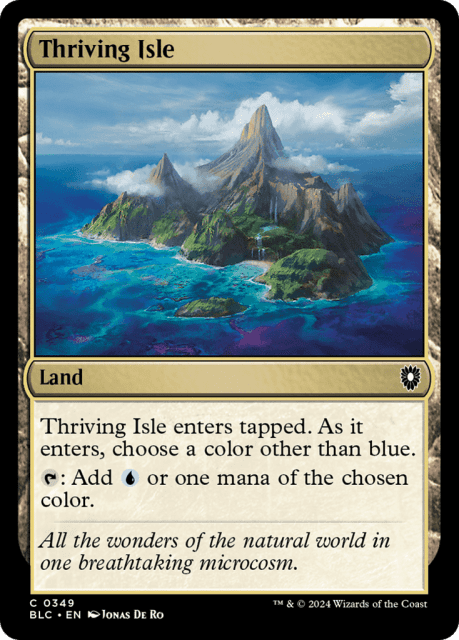 Thriving Isle (349) — Bloomburrow Commander