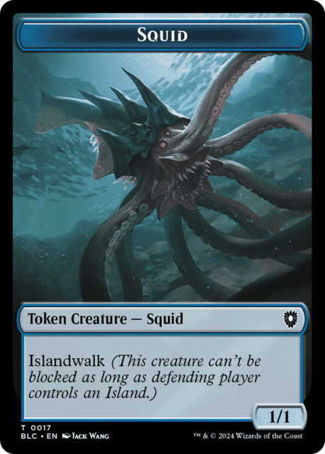 Squid (17) — Bloomburrow Commander