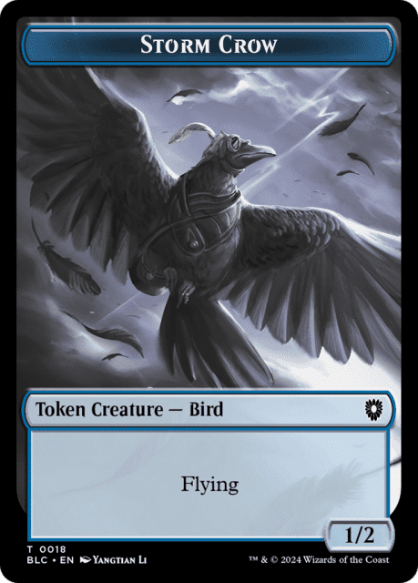 Storm Crow (18) — Bloomburrow Commander
