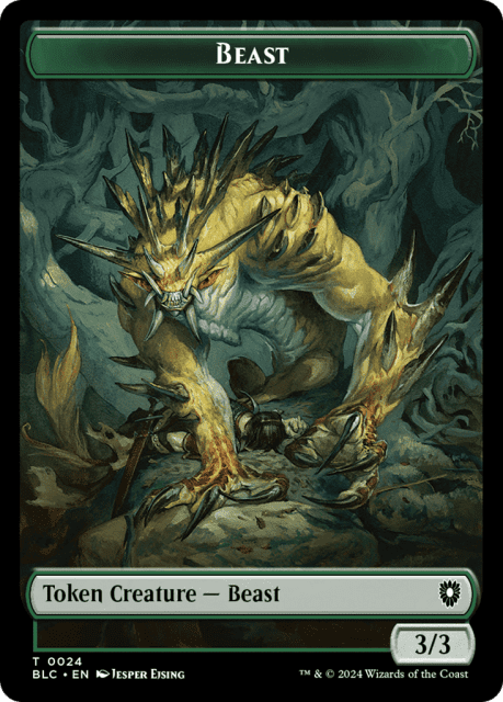 Beast (24) — Bloomburrow Commander