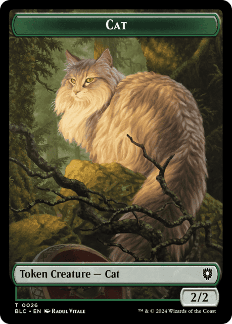 Cat (26) — Bloomburrow Commander