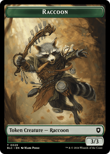 Raccoon (29) — Bloomburrow Commander