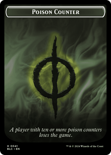 Poison Counter (41) — Bloomburrow Commander