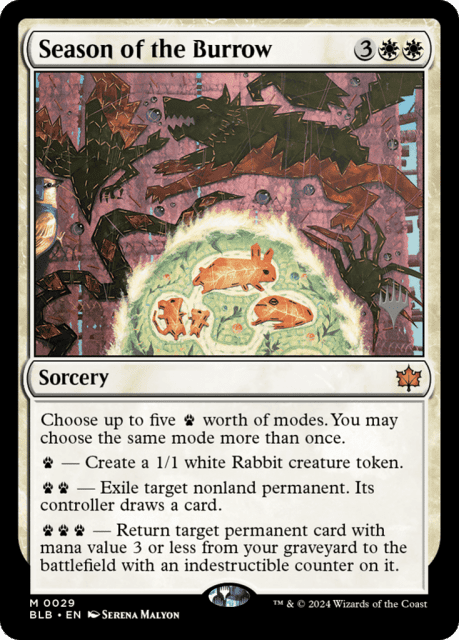 Season of the Burrow (29) — Bloomburrow Promos